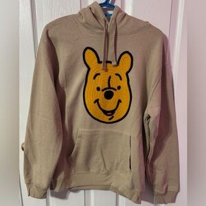 Disney Tan Sweater with Winnie the Pooh Embroidered Design